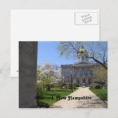 Concord, New Hampshire Briefkaart (Voorkant / Achterkant)