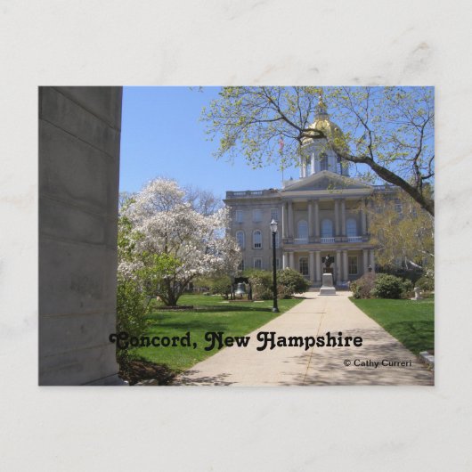Concord, New Hampshire Briefkaart (Voorkant)