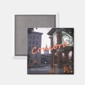 Concord New Hampshire foto souvenir magneten (Voorkant / Achterkant)