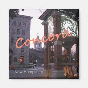 Concord New Hampshire foto souvenir magneten