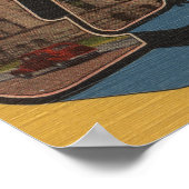 Concord, New Hampshire - Large Letter Scenes Poster (Hoek)