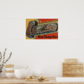 Concord, New Hampshire - Large Letter Scenes Poster (Keuken)