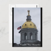 Concord, New Hampshire Post Card Briefkaart (Voorkant / Achterkant)