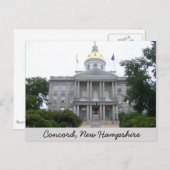 Concord, New Hampshire Post Card Briefkaart (Voorkant / Achterkant)
