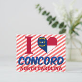 Concord, North Carolina Briefkaart (Staand voorkant)