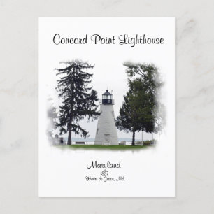 Concord Point Light- Havre de Grace, Maryland Briefkaart