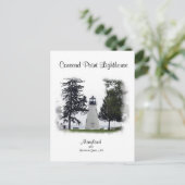 Concord Point Light- Havre de Grace, Maryland Briefkaart (Staand voorkant)