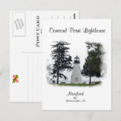 Concord Point Light- Havre de Grace, Maryland Briefkaart (Voorkant / Achterkant)