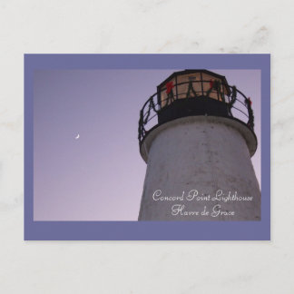 Concord Point Lighthouse, Havre de Grace Briefkaar Briefkaart