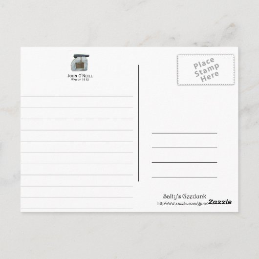 Concord Point Lighthouse Havre de Grace, Maryland Briefkaart (Achterkant)