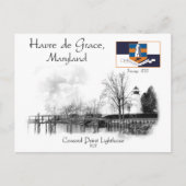 Concord Point Lighthouse Havre de Grace, Maryland Briefkaart (Voorkant)