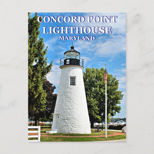 Concord Point Lighthouse, Maryland Briefkaart (Voorkant)
