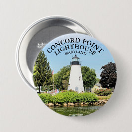 Concord Point Lighthouse, Maryland Button