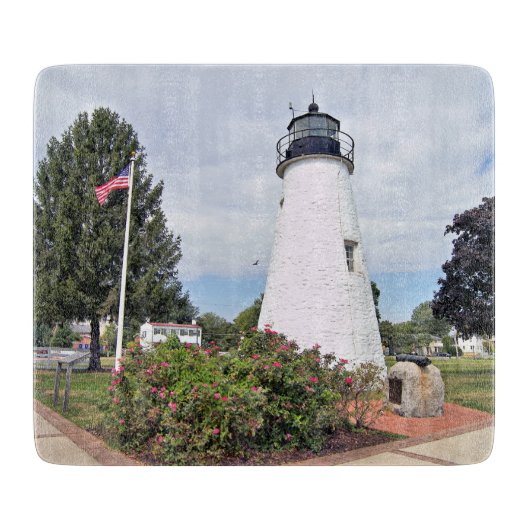 Concord Point Lighthouse, Maryland Cutting Board Snijplank (Voorkant)