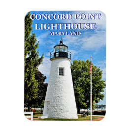 Concord Point Lighthouse, Maryland Flexi Magnet Magneet