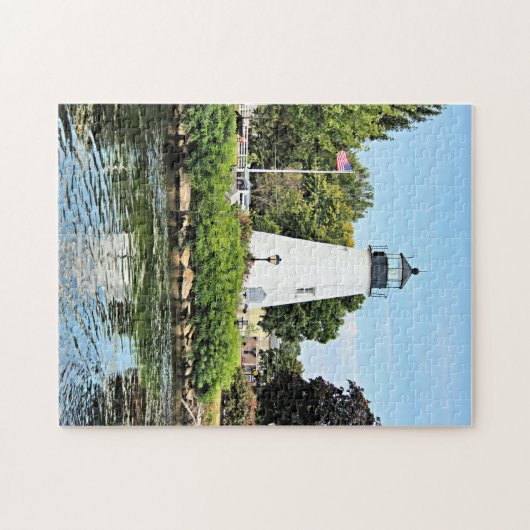 Concord Point Lighthouse, Maryland Jigzaag Puzzle Legpuzzel (Horizontaal)
