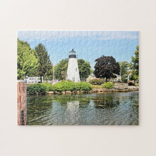 Concord Point Lighthouse, Maryland Jigzaag Puzzle Legpuzzel (Horizontaal)