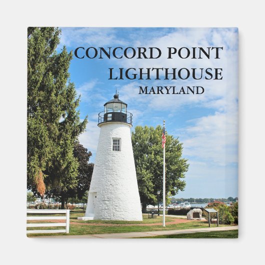 Concord Point Lighthouse, Maryland Magnet (Voorkant)