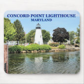 Concord Point Lighthouse, Maryland Mousepad Muismat (Voorkant)
