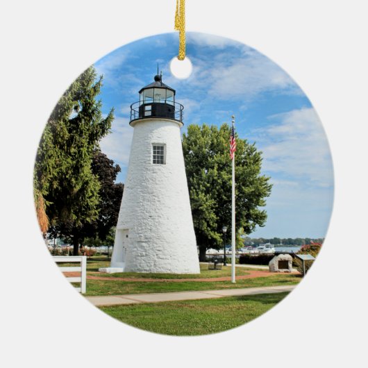 Concord Point Lighthouse, Maryland Ornament (Achterkant)