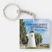 Concord Point Lighthouse, Maryland Sleutelhanger (voorkant)