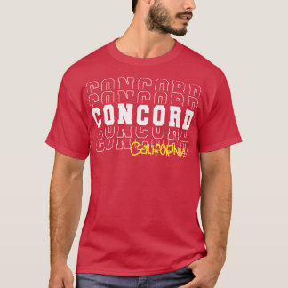 Concord stad Californië Concord CA T-shirt