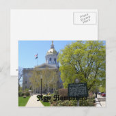 Concord State House, New Hampshire Briefkaart (Voorkant / Achterkant)
