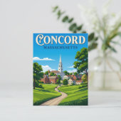 Concord Verenigde Staten Briefkaart (Staand voorkant)