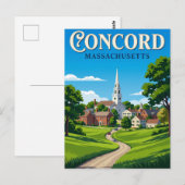 Concord Verenigde Staten Briefkaart (Voorkant / Achterkant)