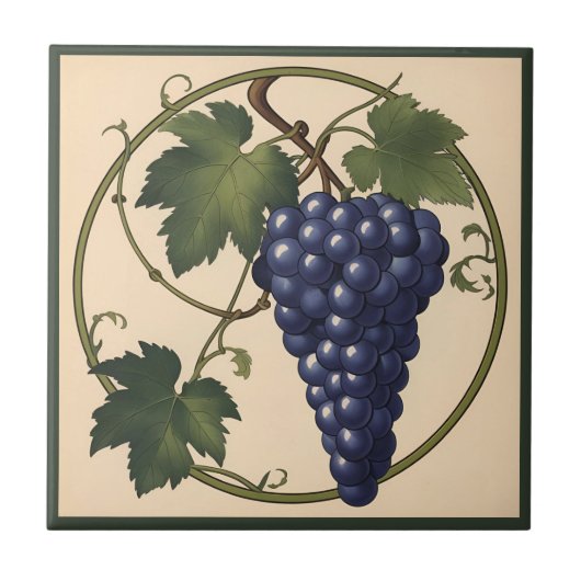 Concord Vinyard Tegeltje (Voorkant)