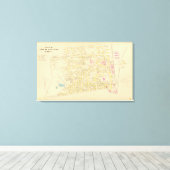 Concord, Ward 4 Canvas Afdruk (Insitu (Houten vloer))