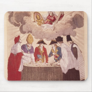 Concordaat tussen Napoleon en Paus Pius VII Muismat