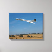 Concorde bij oogsttijd canvas afdruk (Voorkant)
