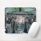 Concorde Cockpit Mousepad Muismat (Met muis)