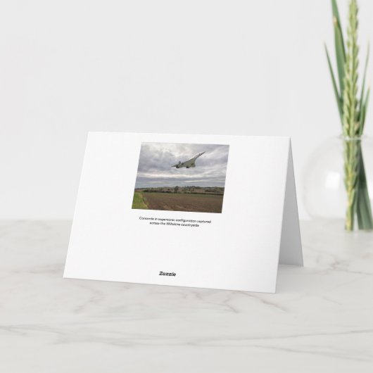 Concorde - de Kaart van de Groeten van de Looppas (Achterkant)