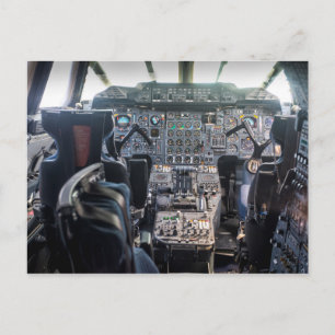 Concorde Flight Deck Briefkaart
