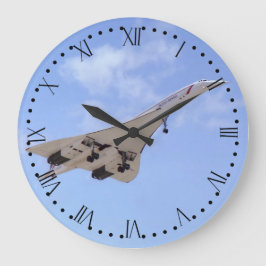 Concorde G-BOAF - Roman Wijzerplaat Grote Klok