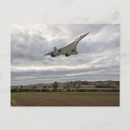 Concorde - High Speed Run - Briefkaart (Voorkant)