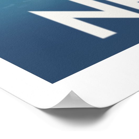 Concorde naar New York Poster (Hoek)