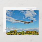 Concorde on Finals Briefkaart (Voorkant / Achterkant)