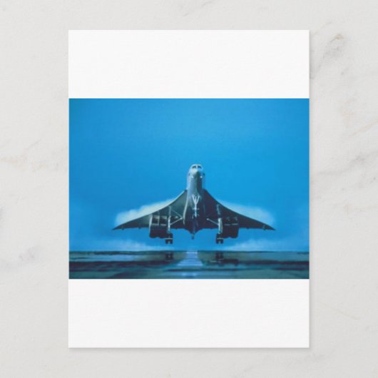 CONCORDE SST BRIEFKAART (Voorkant)