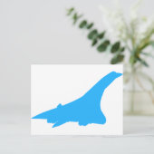 Concorde Supersonic Passenger Jetliner Briefkaart (Staand voorkant)