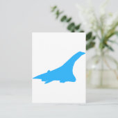 Concorde Supersonic Passenger Jetliner Briefkaart (Staand voorkant)