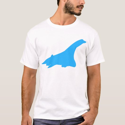Concorde Supersonic Passenger Jetliner T-shirt (Voorkant)