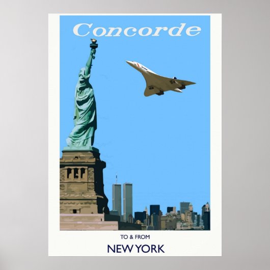 Concorde van New York Poster (Voorkant)