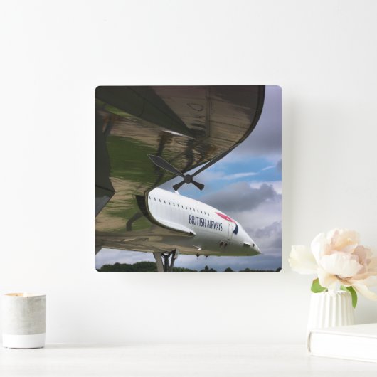 Concorde Vierkante Klok (Huis)