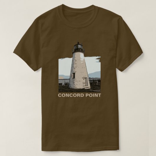 CONCORDPUNT LICHT T-SHIRT (Design voorkant)