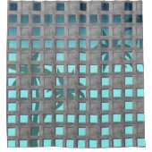 Concourse Breeze Blocks Douchegordijn (Voorkant)