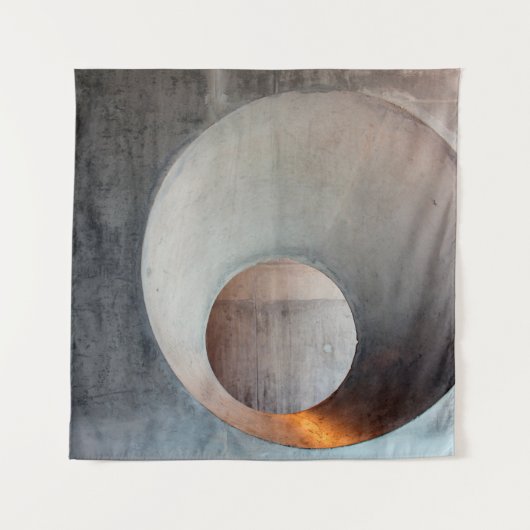 Concrete architecture hole wall wandkleed (Voorkant)
