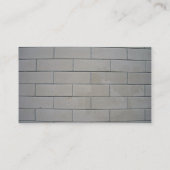 Concrete blokken visitekaartje (Achterkant)